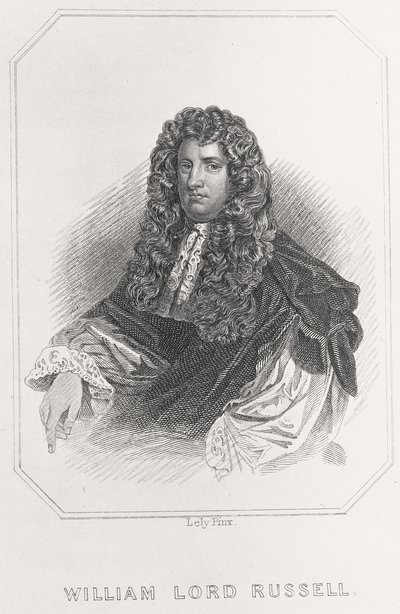 Porträt von William Lord Russell, 1835 von English School
