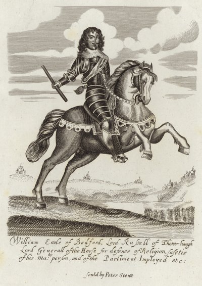 Porträt von William Russell von English School