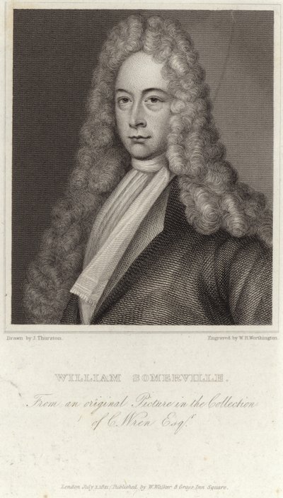 Porträt von William Somerville von English School