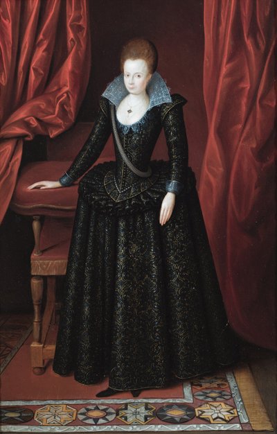 Porträt einer Dame, genannt Lady Arabella Stuart von English School