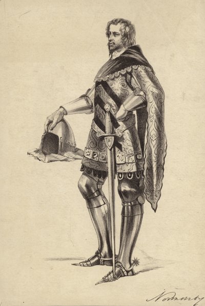 Porträt des Marquess of Normanby von English School