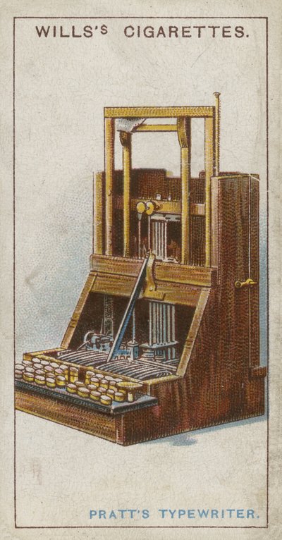 Pratts Schreibmaschine von English School