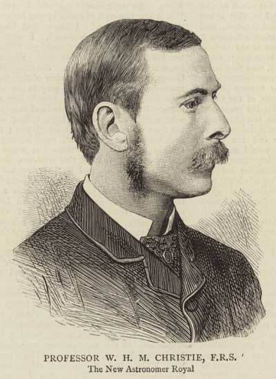 Professor W H M Christie, FRS (Stich) von English School