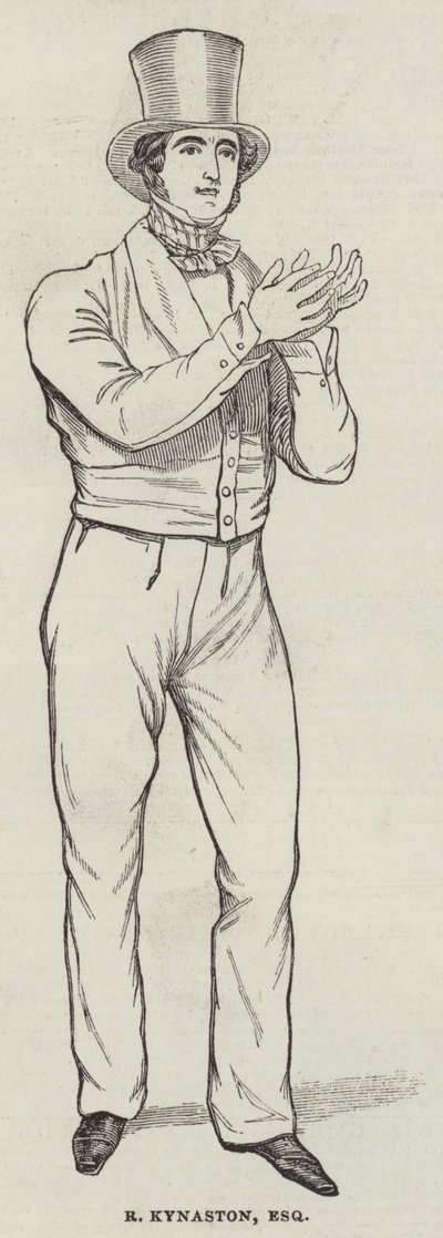 R. Kynaston, Esquire (Stich) von English School