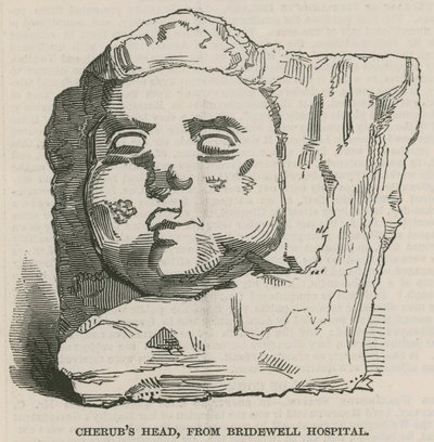 Relikte des Bridewell Krankenhauses von English School