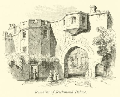 Überreste des Richmond-Palastes von English School