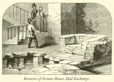 Überreste eines römischen Hauses, Coal Exchange von English School