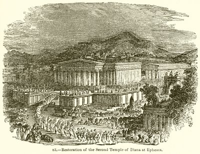 Restaurierung des Zweiten Tempels der Diana in Ephesus von English School