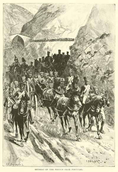 Rückzug der Franzosen aus Portugal von English School