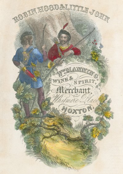 Robin Hood und Little John von English School