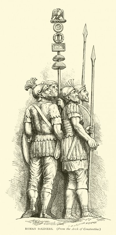 Römische Soldaten von English School