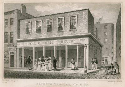 Royal Olympic Theatre, Wych Street, London von English School