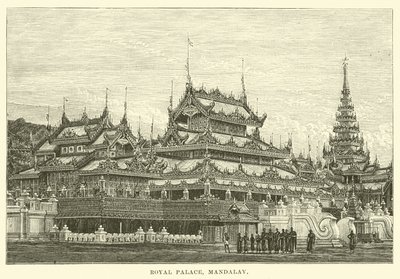 Königspalast, Mandalay von English School