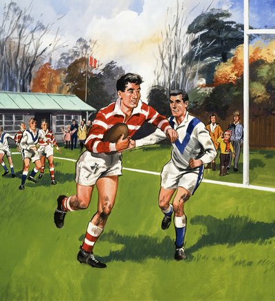 Rugbyspieler von English School