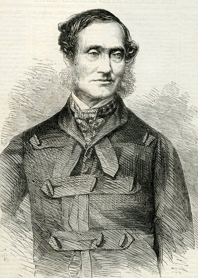 Rutherford Alcock (1809-97) aus den Illustrated London News, 23. Juli 1864 von English School