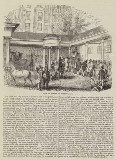 Pferdeverkauf bei Tattersall