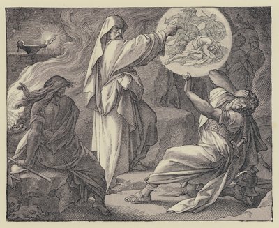 Saul (Gravur) von English School