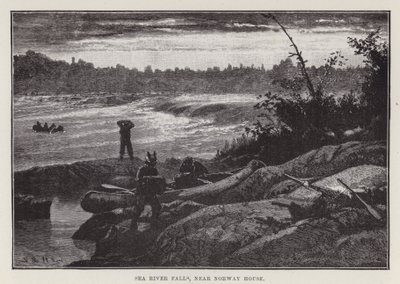 Sea River Falls, nahe Norway House von English School