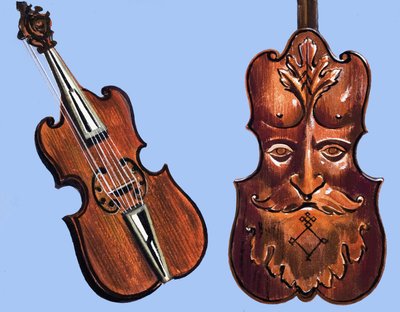 Siebensaitige Viola von English School