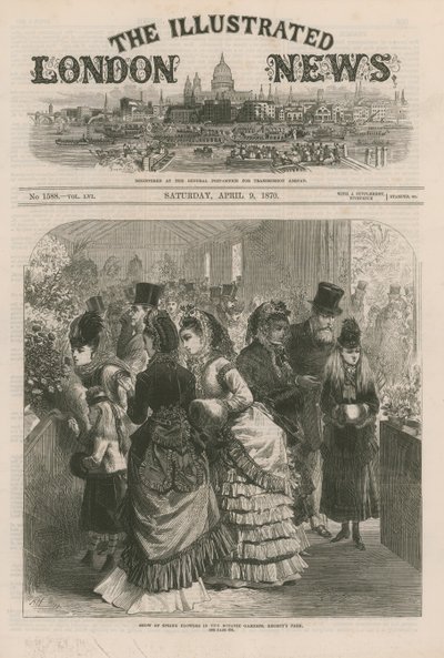 Ausstellung von Frühlingsblumen in den Botanischen Gärten von English School