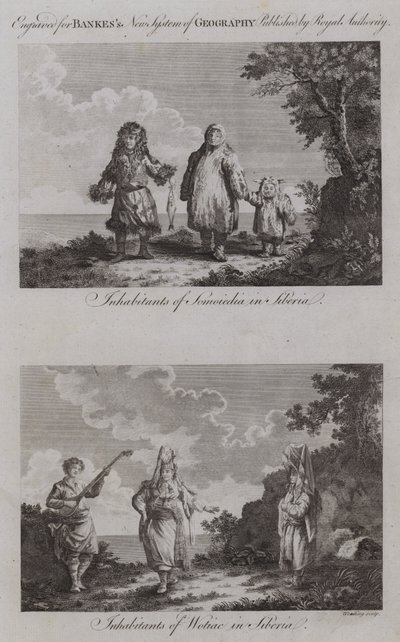 Sibirische Kostüme von English School