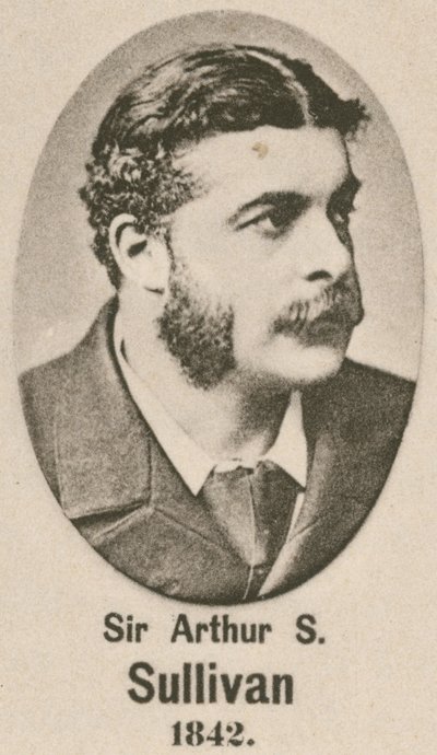 Sir Arthur S Sullivan (Gravur) von English School