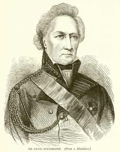 Sir David Ochterlony von English School