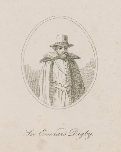 Sir Everard Digby, ein Mitglied der Pulververschwörung von English School