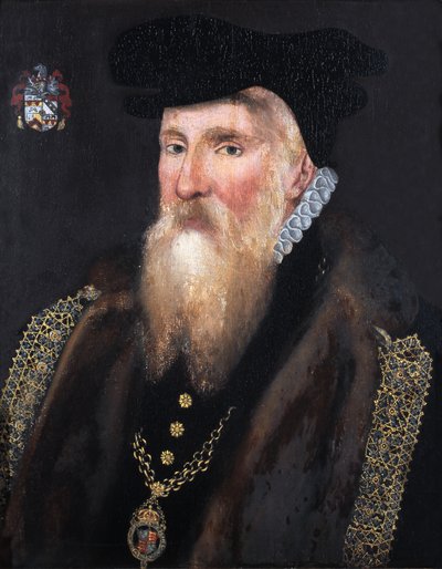 Sir Gilbert Dethick, Garter King of Arms von English School