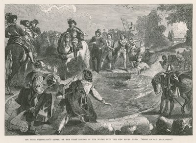 Sir Hugh Myddeltons Ruhm, oder das erste Austreten des Wassers in den New River Head von English School