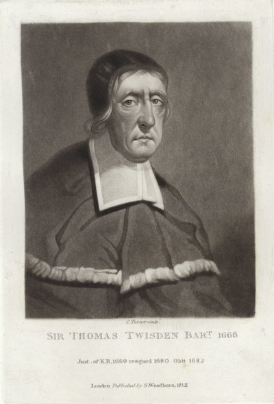 Sir Thomas Twisden Baronet von English School