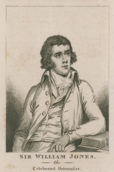 Sir William Jones, der berühmte Orientalist von English School