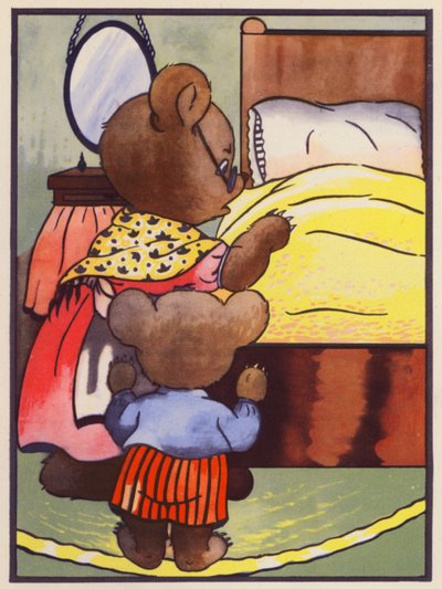 "Jemand hat in meinem Bett geschlafen!" von English School
