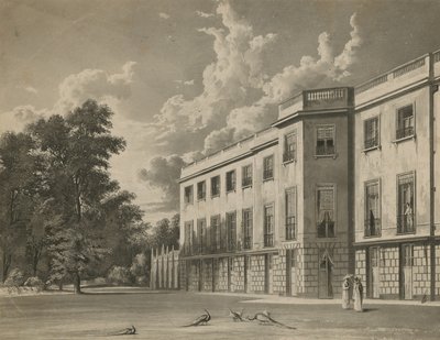 Südfront von Carlton House von English School