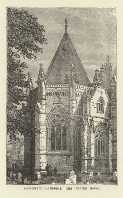 Southwell Kathedrale, das Kapitelhaus von English School