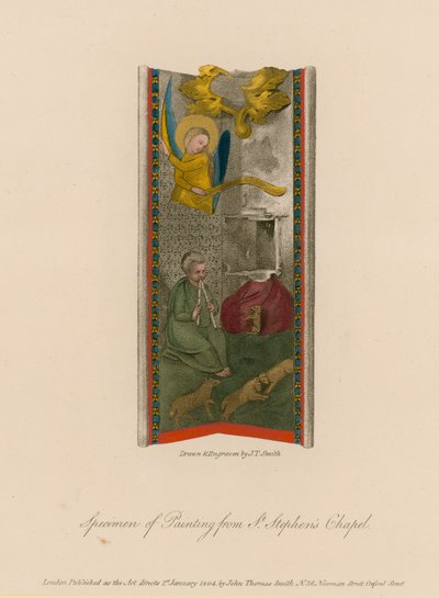 Malereien aus der St. Stephens Kapelle von English School