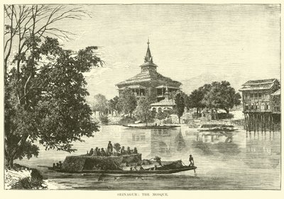 Srinagur: Die Moschee von English School