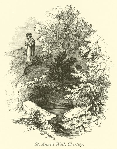 St. Annes Quelle, Chertsey von English School