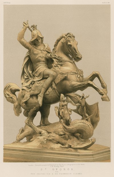 St. Georg von Chevalier A de Fernkorn, Wien von English School