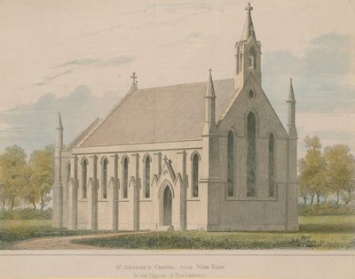 St. Georges Kapelle in der Gemeinde Battersea von English School