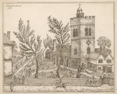 St. Marys (alte Kirche), Islington von English School