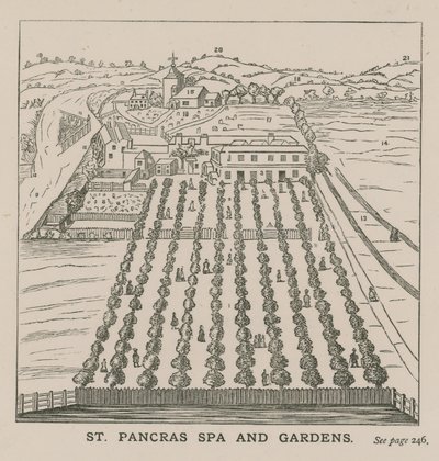 St. Pancras Spa und Gärten von English School