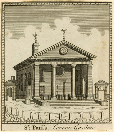 St. Pauls, Covent Garden, London von English School