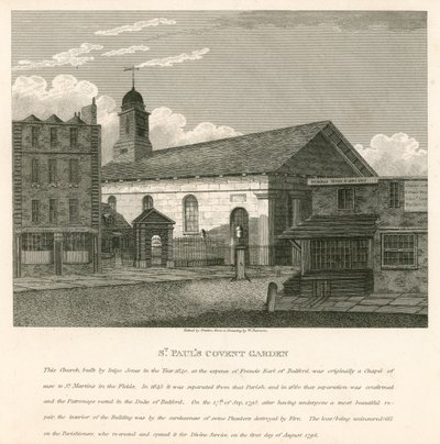 St. Pauls, Covent Garden, London von English School