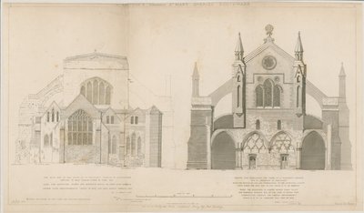 St. Saviours Kirche, ehemals St. Mary Overies, Southwark von English School