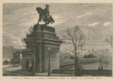 Statue von Franz I. von Frankreich von English School