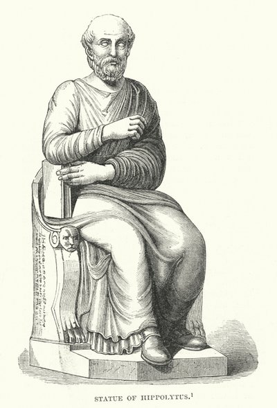 Statue des Hippolytus von English School