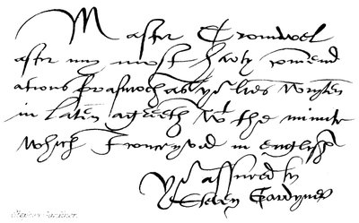 Stephen Gardiner von English School