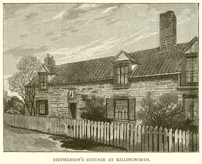 Stephensons Hütte in Killingworth von English School