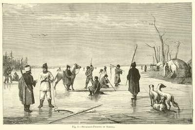 Störfischen in Sibirien von English School